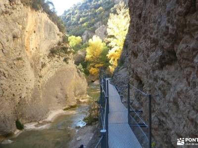 Cañones de Guara - Alquézar [Puente Almudena] definicion senderismo mochilas de excursion san sebast